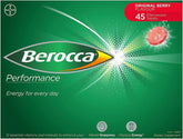 Berocca Performance Original – comprimés effervescents baies pour énergie et clarté mentale.
