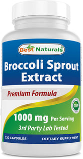 Best Naturals Extrait de germes de brocoli – capsules faciles à intégrer au quotidien