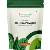 Best NaturalsAshoka poudre dans le bocal, idéale pour les mélanges quotidiens.