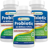Best Naturals Probiotique 10 Souches – bouteille, soutien digestif quotidien