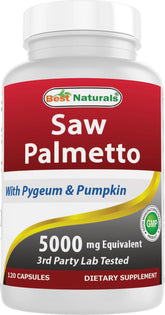 Best Naturals Saw Palmetto 10:1 — flacon visible, intégration facile dans votre routine quotidienne.