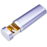 Betife organiseur-pilules-semaine compact violet, pratique pour voyage et quotidien.