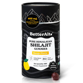 Better Alt Gomme Shilajit Mango – emballage pratique pour voyager.