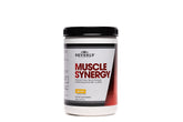 Muscle Synergy Beverly International, bouteille citron, pour des gains et récupération optimisés.