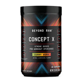 BEYOND RAW Concept X: bouteille-poudre prête pour des entraînements énergisés et concentrés.