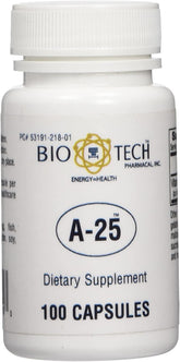 Gelule A-25 de Bio-Tech Pharmacal pour le soutien visuel et les yeux