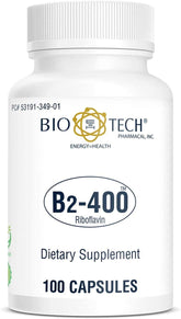 Bio-Tech Pharmacal B2-400, bouteille: soutien potentiel à la clarté mentale au quotidien.