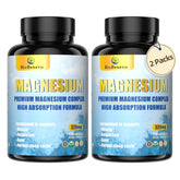 BioBenevo complexe magnesium bouteille: apport élevé pour le sommeil et la relaxation.