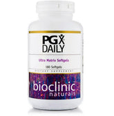 Bioclinic Naturals PGX Daily Ultra Matrix Softgels – bouteille et gélules molles faciles à prendre