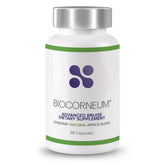 BIOCORNEUM capsules ecchymoses: aperçu avant-après pour l'apparence de la peau.