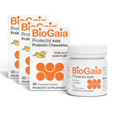 BioGaia Enfants Gommes Citron-Lime, soutien digestif doux pour les enfants
