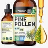 BIO KRAUTER tincture pollen de pin – bouteille prête au dosage quotidien