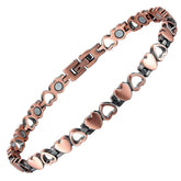 BioMag bracelet-cheville cuivre 99,9%, confort quotidien grâce au cuivre pur.