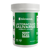 Bionexus Lactobacillus Salivarius, bouteille 60 comprimés, soutien buccal et digestif.