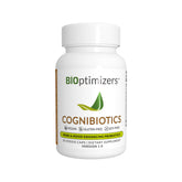BIOptimizers Cognibiotics : bouteille de gélules prête à soutenir humeur et concentration.