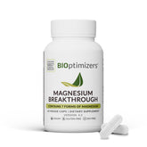Bouteille BiOptimizers Magnesium Breakthrough prête à l'emploi pour le quotidien et le sommeil.
