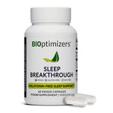 BiOptimizers Sleep Breakthrough capsules, aide naturelle à l'endormissement sans mélatonine.
