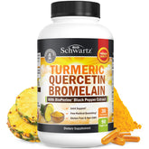 BioSchwartz Curcumine Quercetine Bromelaïne – gélules pratiques pour le soutien quotidien