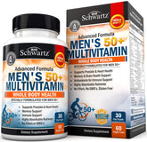 BioSchwartz Multivitamine50+ – bouteille: soutien énergie et vitalité au quotidien