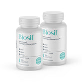 Biosil Booster de Collagène, bouteille, soutien potentiel de la peau et des cheveux.