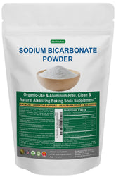 BioWisdom Nutraceuticals — poudre pure de bicarbonate de sodium, idéale pour la cuisson.