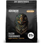 BIRDMAN Falcon Performance vanille: bouteille pratique pour un apport rapide en protéines végétales.