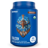 BIRDMAN Falcon Protéine Végane – bouteille visible, protéines sans sucre ajouté.