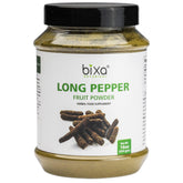 Bixa Botanicals Poudre Poivre Long Pippali, aromatique et piquant, parfait pour currys et viandes.