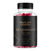 Gommes magnésium Black Girl Vitamins soutiennent le sommeil et la détente nocturne.