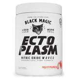 Ecto Plasm de Black Magic, bouteille ouverte prête à être mélangée pour une séance sans stimulation.