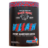 Bouteille Black Magic Villain Pre-Workout, énergie rapide et focus pour l’entraînement.