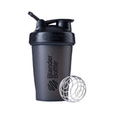 BlenderBottle Classic shaker noir avec bouchon, parfait pour shakes protéinés et mélanges en déplacement