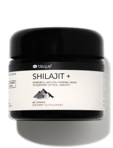 Blisque Shilajit résine—bouteille élégante pour routine bien-être quotidienne