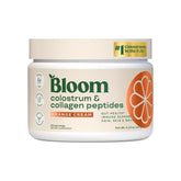 Bloom Nutrition Colostrum Bovin Orange Crème emballage pratique pour routine quotidienne