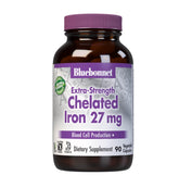BlueBonnet Albion fer chelate bouteille : soutien potentiel à la formation normale des globules rouges.