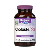 BlueBonnet CholesteRice: riz rouge fermenté en capsules végétales pour le soutien potentiel du cholestérol.