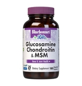 Bluebonnet, bouteille de glucosamine-chondroïtine-msm pour le soutien des articulations