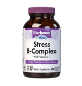 BlueBonnet Stress B-Complex gélules végétales dans la bouteille, soutien énergie et bien-être