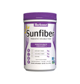 BlueBonnet Sunfiber poudre-dissolution-rapide facilite l'ajout en boisson.