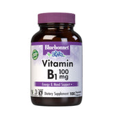 BlueBonnet vitamine B1 100 mg – bouteille ambrée prête pour votre énergie quotidienne.