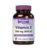 BlueBonnet Vitamine E 400 UI – gelules softgel dans une bouteille, utilisation quotidienne possible