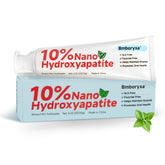Dentifrice Bmboryxa Nano apatite 10% pour prévenir sensibilités et reminéraliser l’émail.