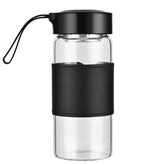 Gourde BNCWCQZ en verre 16oz ouverte pour remplissage rapide.