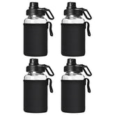 Shaker BNCWCQZ en verre 22oz avec boule acier 304 pour mélange homogène.