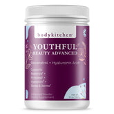 Body Kitchen Beaute Jeunesse Avancee, poudre collagene; soutien potentiel a l'elasticite de la peau.
