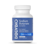 BodyBio Butyrate : bouteille prête à soutenir la digestion.