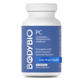 BodyBio PC – bouteille phosphatidylcholine, soutien potentiel à la clarté mentale et concentration