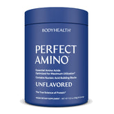 BodyHealth PerfectAmino – poudre pré-entraînement pour énergie et récupération potentielle.