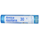 Boiron Arnica Montana 30C, emballage visible, soulagement éventuel après blessure légère