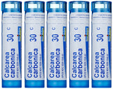 Boiron Calcarea Carbonica 30C granules dans un tube de 80, usage pratique.
